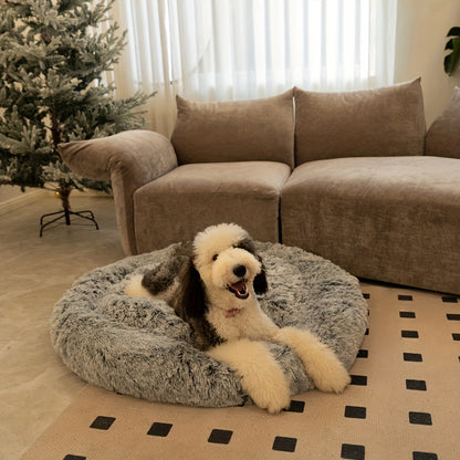 Ultimate Calming Plush Pet Cushion Sofa Bed