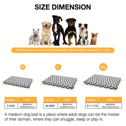 Large Waterproof Dog Bed with Orthopedic Support – Comfort for Every Size