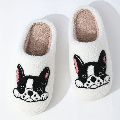 Cozy French Bulldog Slippers – Warmth and Comfort for Women & Couples