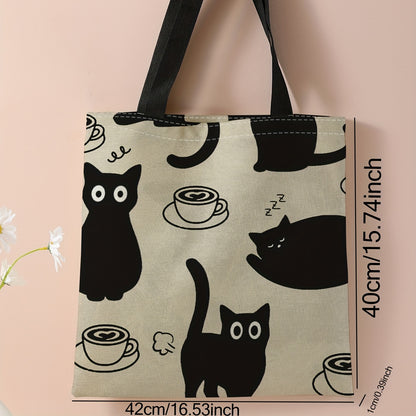 Kawaii Cute Cartoon Print Tote Bag