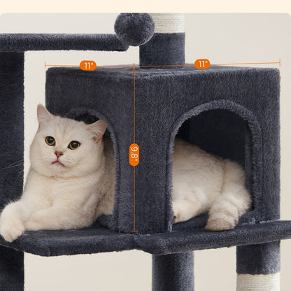 Feandrea Cat Tree – The Ultimate Playground for Your Feline Friends!