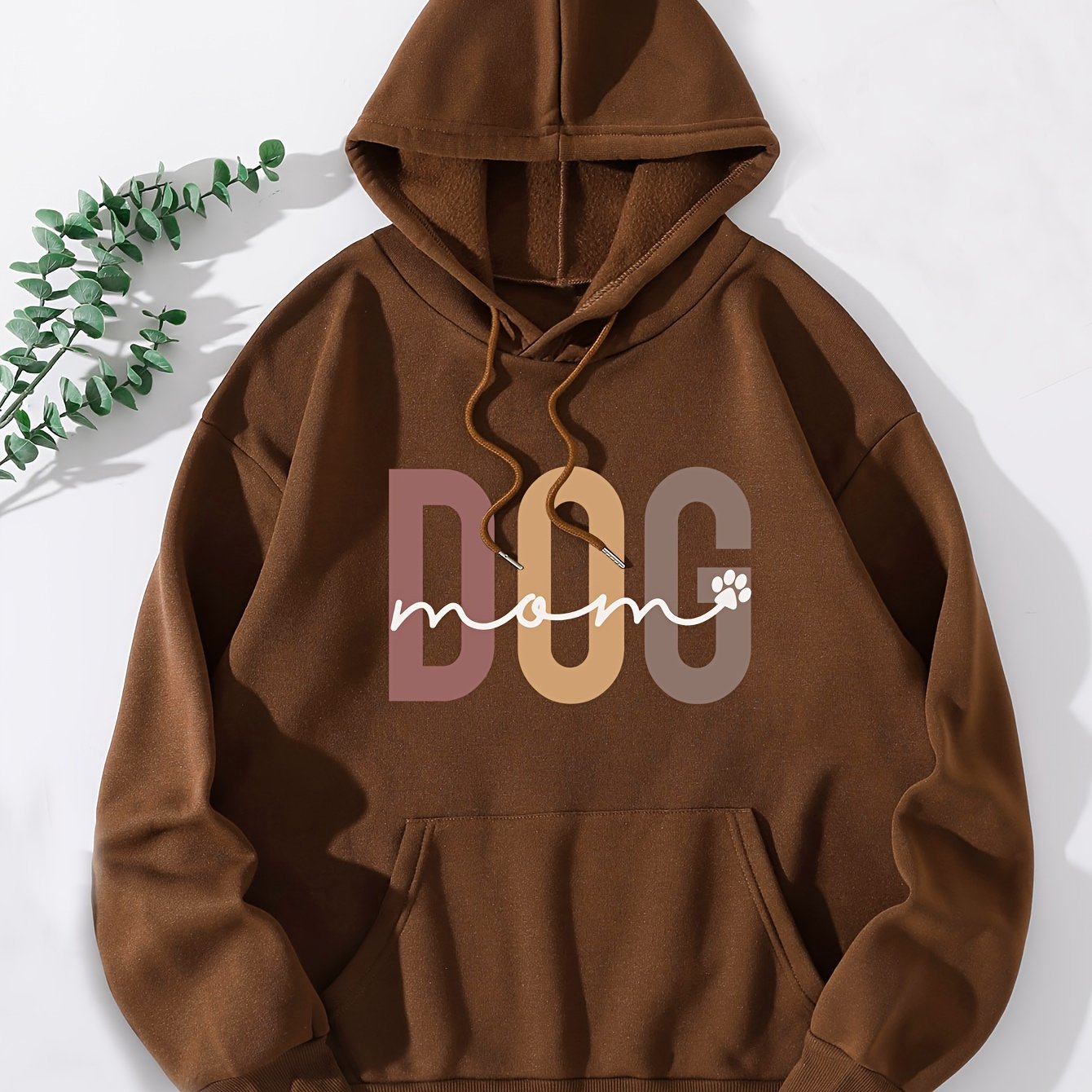 Dog Mom Print Hoodie – Cozy and Stylish for Every Proud Pet Parent