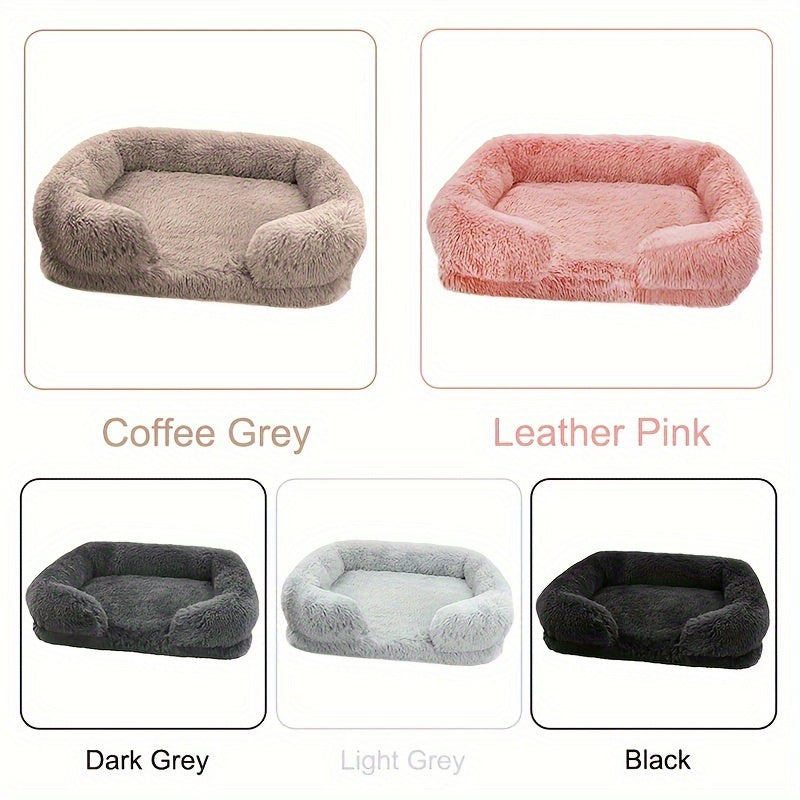 Removable & Washable Pet Sofa Bed – Cozy Comfort for Your Dog