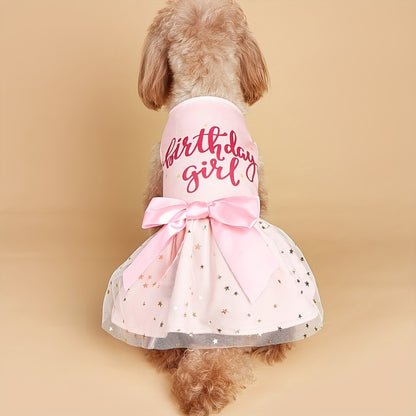 Birthday Girl Dog Dress