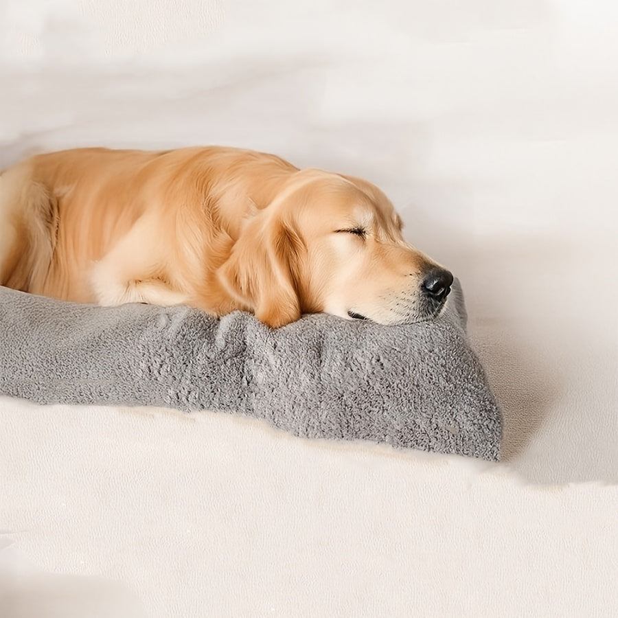 Extra-Thick Plush Dog Bed Mat – Cozy Comfort for Your Furry Friend